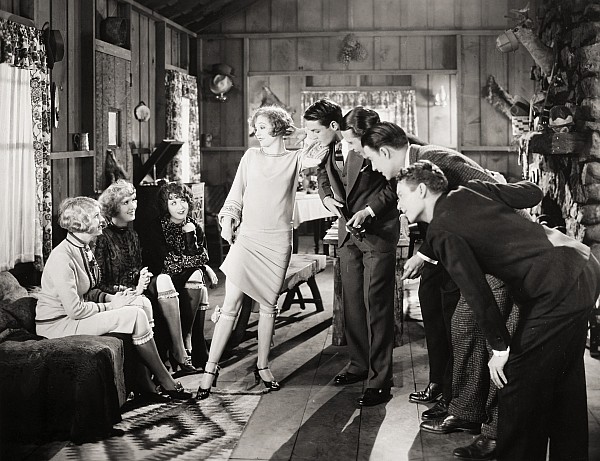 Harrison Ford, Ben Bard, Madge Bellamy, Charles Farrell, Leslie Fenton, Gloria Hope, and Joan Standing in Sandy (1926)