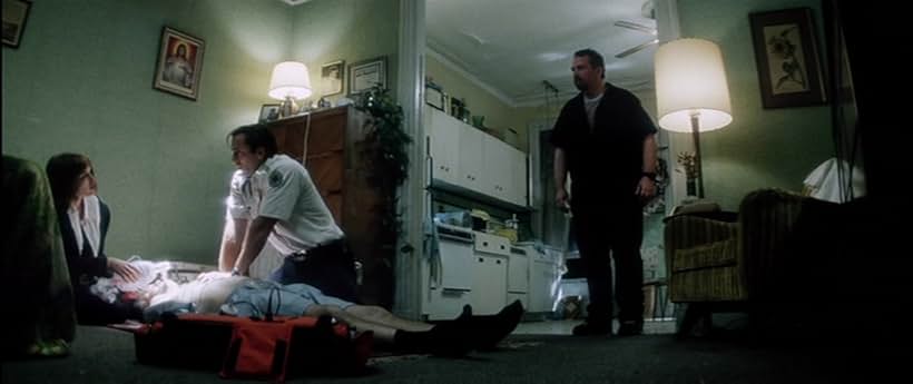 Patricia Arquette, Nicolas Cage, Tom Riis Farrell, and Cullen O. Johnson in Bringing Out the Dead (1999)