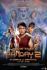 Phillip Salvador, Ramon 'Bong' Revilla Jr., Iza Calzado, Marian Rivera, Rhian Ramos, Kris Bernal, Buboy Villar, Yogo Singh, Lenlen Frial, and Alden Richards in Ang panday 2 (2011)