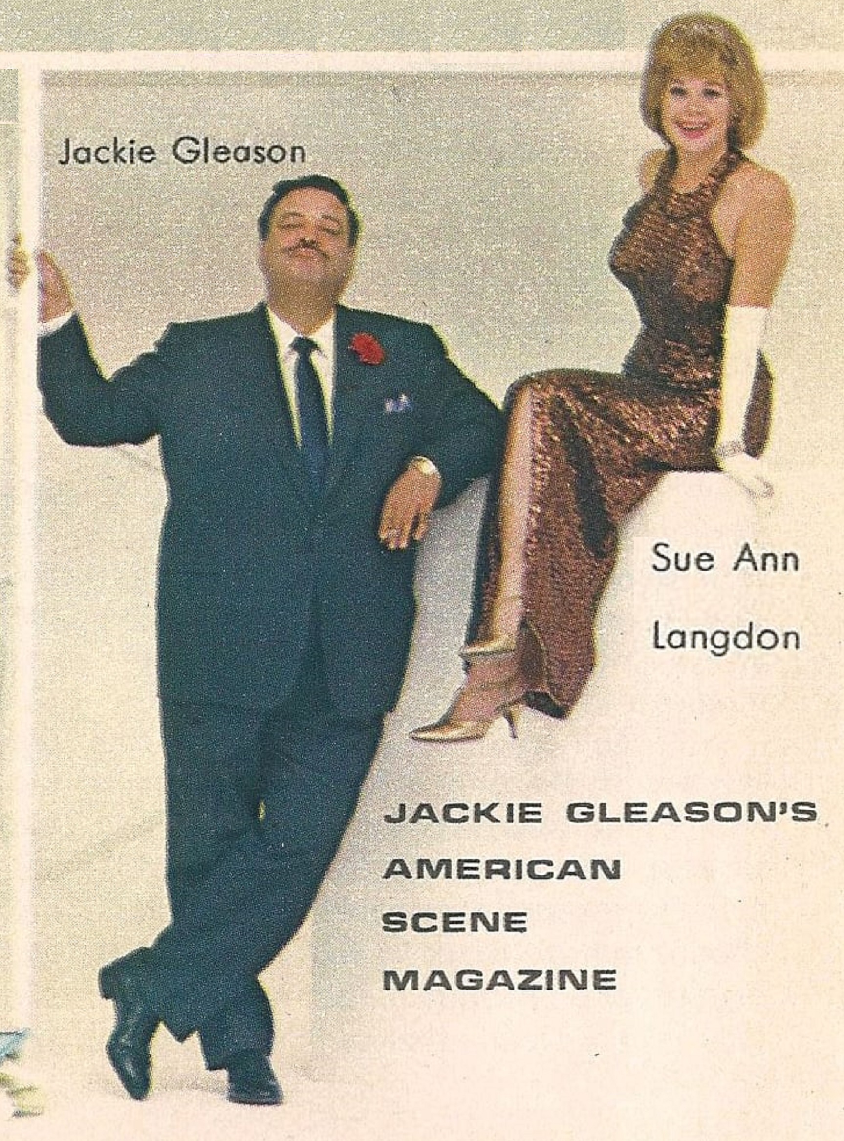 Jackie Gleason and Sue Ane Langdon in Jackie Gleason: American Scene Magazine (1962)