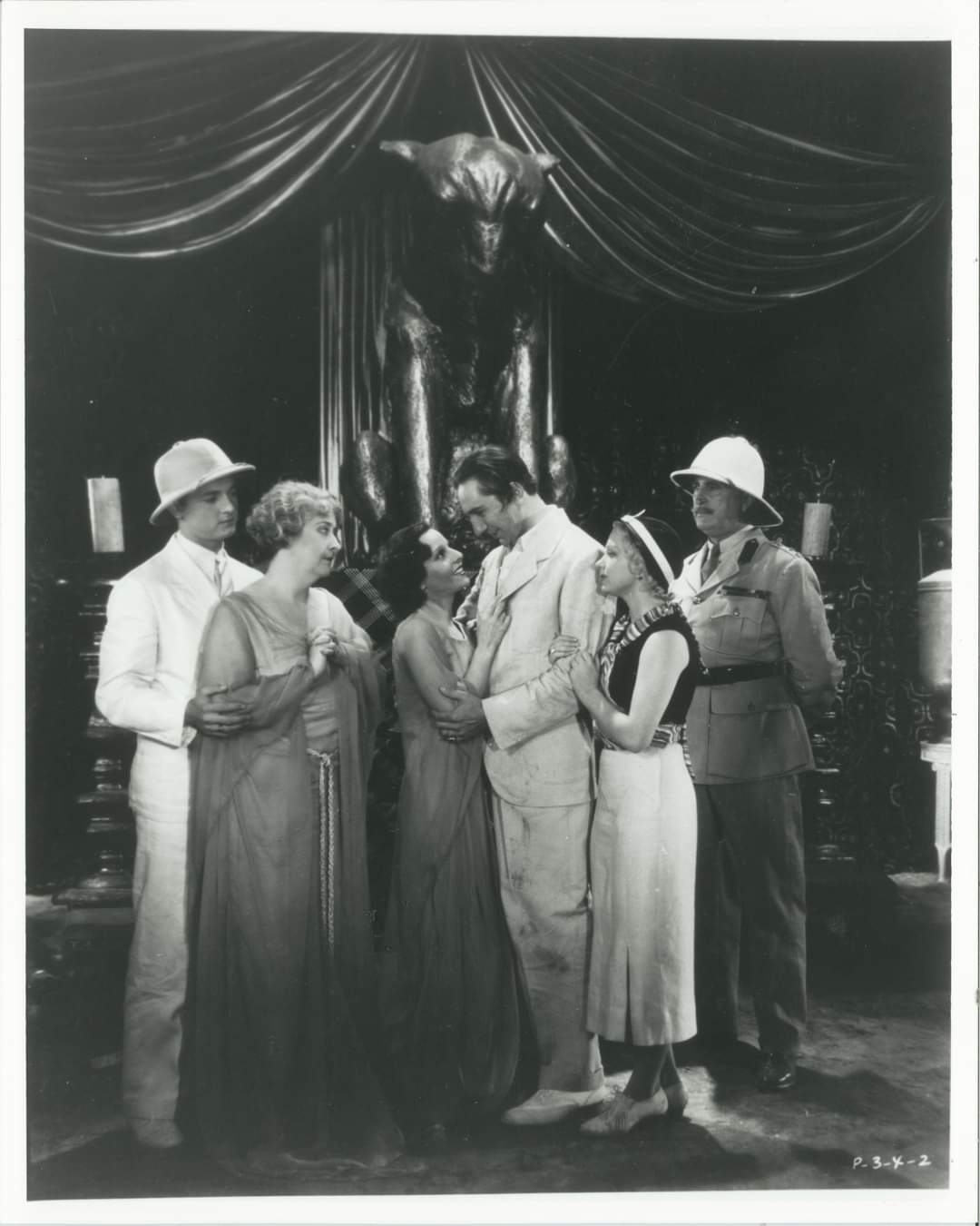 Bela Lugosi, Maria Alba, Dean Benton, Phyllis Ludwig, Wilfred Lucas, and Clara Kimball Young in The Return of Chandu (1934)