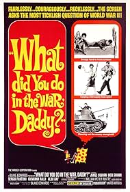 James Coburn, Giovanna Ralli, and Dick Shawn in What Did You Do in the War, Daddy? (1966)