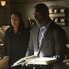 Sakina Jaffrey and Paterson Joseph in Timeless (2016)