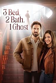 Julie Gonzalo, Chris McNally, and Madeleine Arthur in 3 Bed, 2 Bath, 1 Ghost (2023)