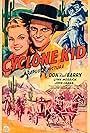 Don 'Red' Barry and Lynn Merrick in The Cyclone Kid (1942)