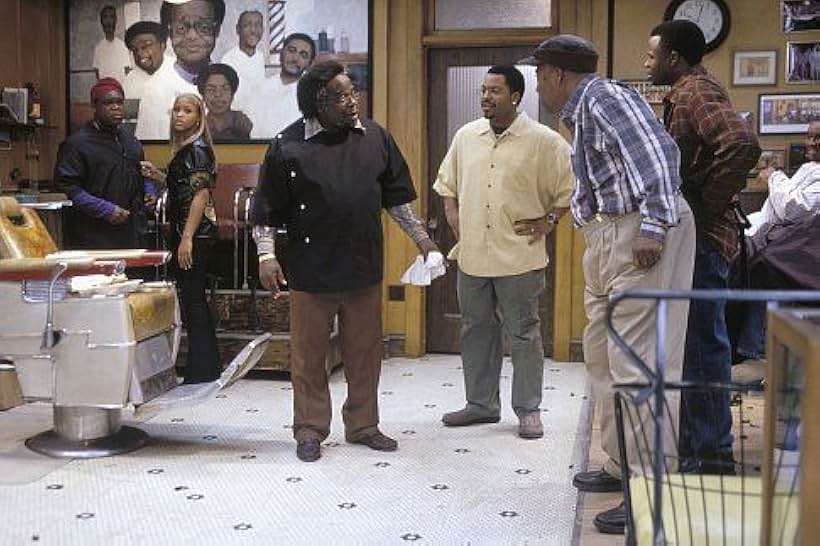 LEONARD HOWZE, EVE, CEDRIC THE ENTERTAINER, ICE CUBE, CARL WRIGHT, and SEAN PATRICK THOMAS (left to right) 