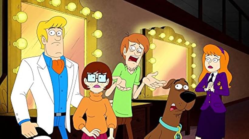 Matthew Lillard, Grey Griffin, Frank Welker, and Kate Micucci in Be Cool, Scooby-Doo! (2015)