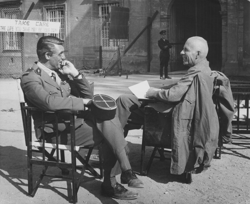 Cary Grant and Howard Hawks in I Was a Male War Bride (1949)