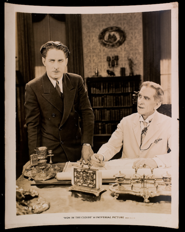 George B. French and Al Wilson in Won in the Clouds (1928)