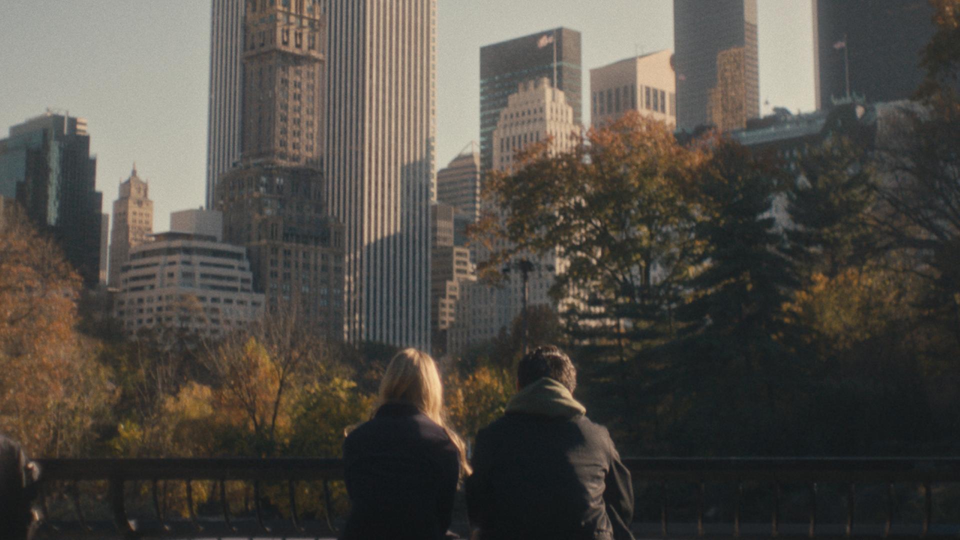 Fiona Robert and Paul Karmiryan in A New York Story (2024)