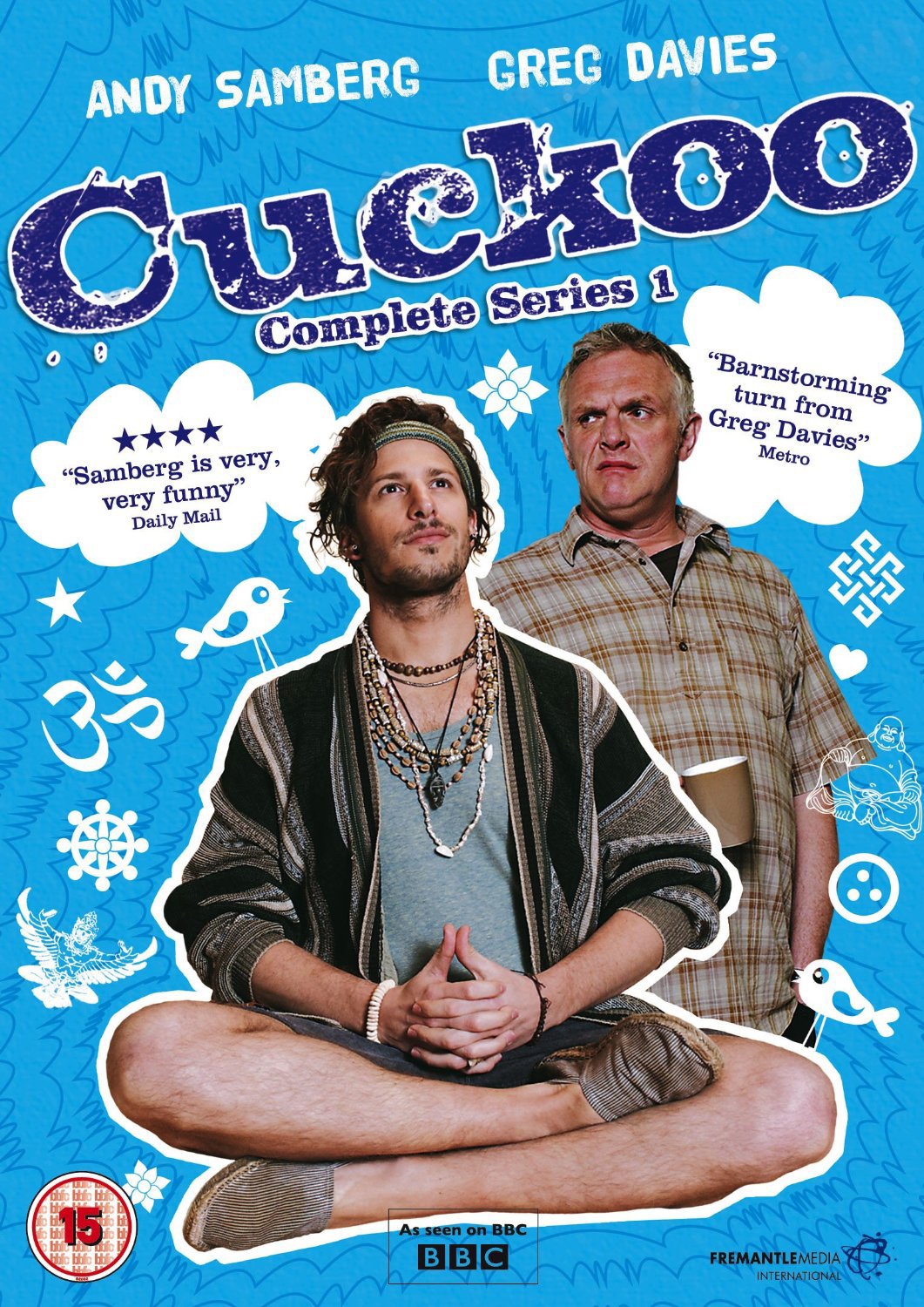 Andy Samberg and Greg Davies in Cuckoo (2012)