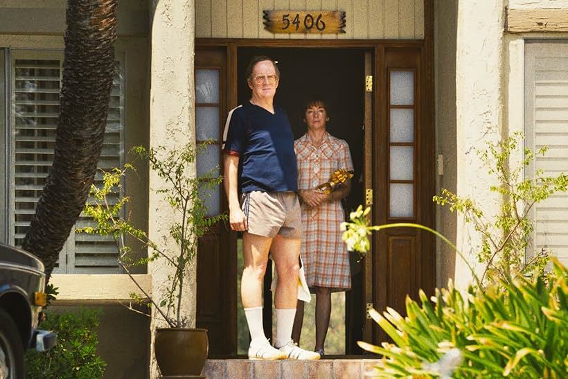 Tracy Letts and Julianne Nicholson in Winning Time: The Rise of the Lakers Dynasty (2022)