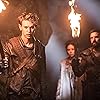 Manu Bennett, Melise, and Austin Butler in The Shannara Chronicles (2016)