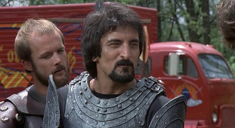 Scott H. Reiniger and Tom Savini in Knightriders (1981)