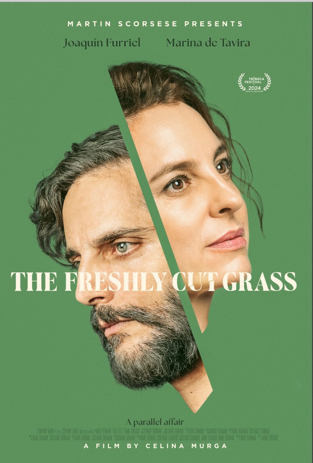 Marina de Tavira and Joaquín Furriel in The Freshly Cut Grass (2024)