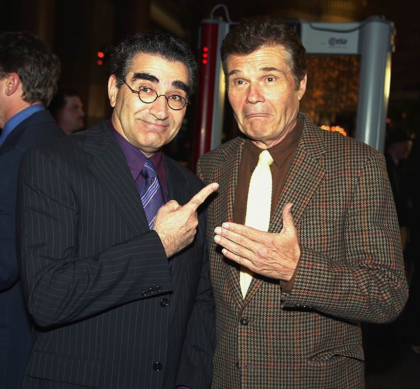 Eugene Levy and Fred Willard at an event for A Mighty Wind (2003)