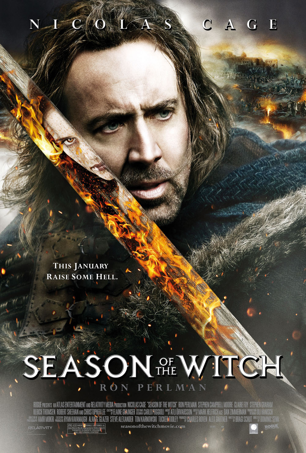 Nicolas Cage in Season of the Witch (2011)