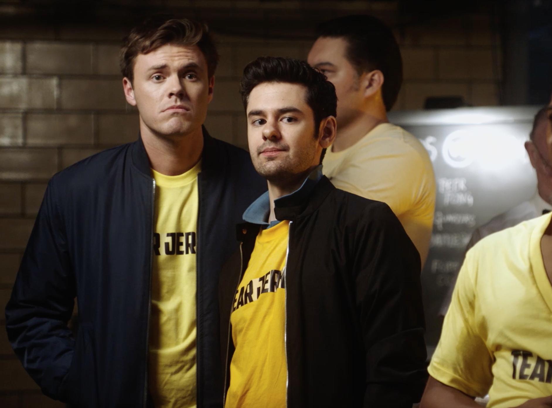 Blake Cooper Griffin and Brendan Robinson in Beerfest: Thirst for Victory