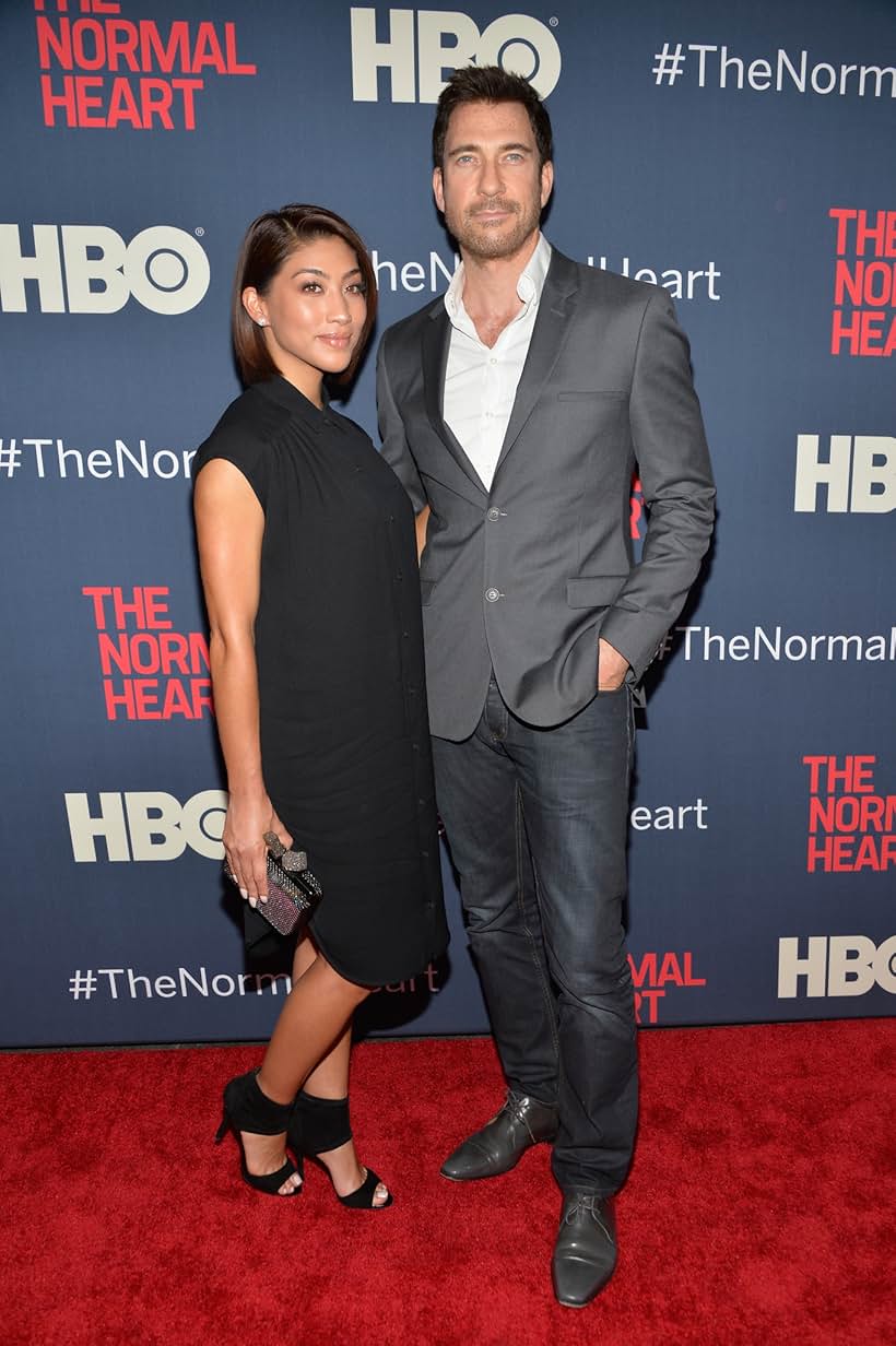 Dylan McDermott and Shasi Wells at an event for The Normal Heart (2014)