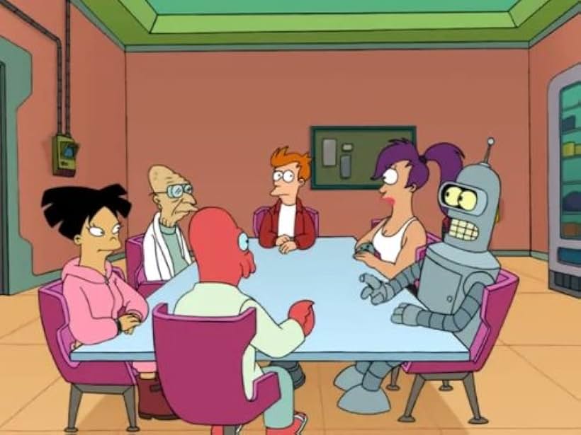 Katey Sagal, John DiMaggio, Lauren Tom, and Billy West in Futurama (1999)