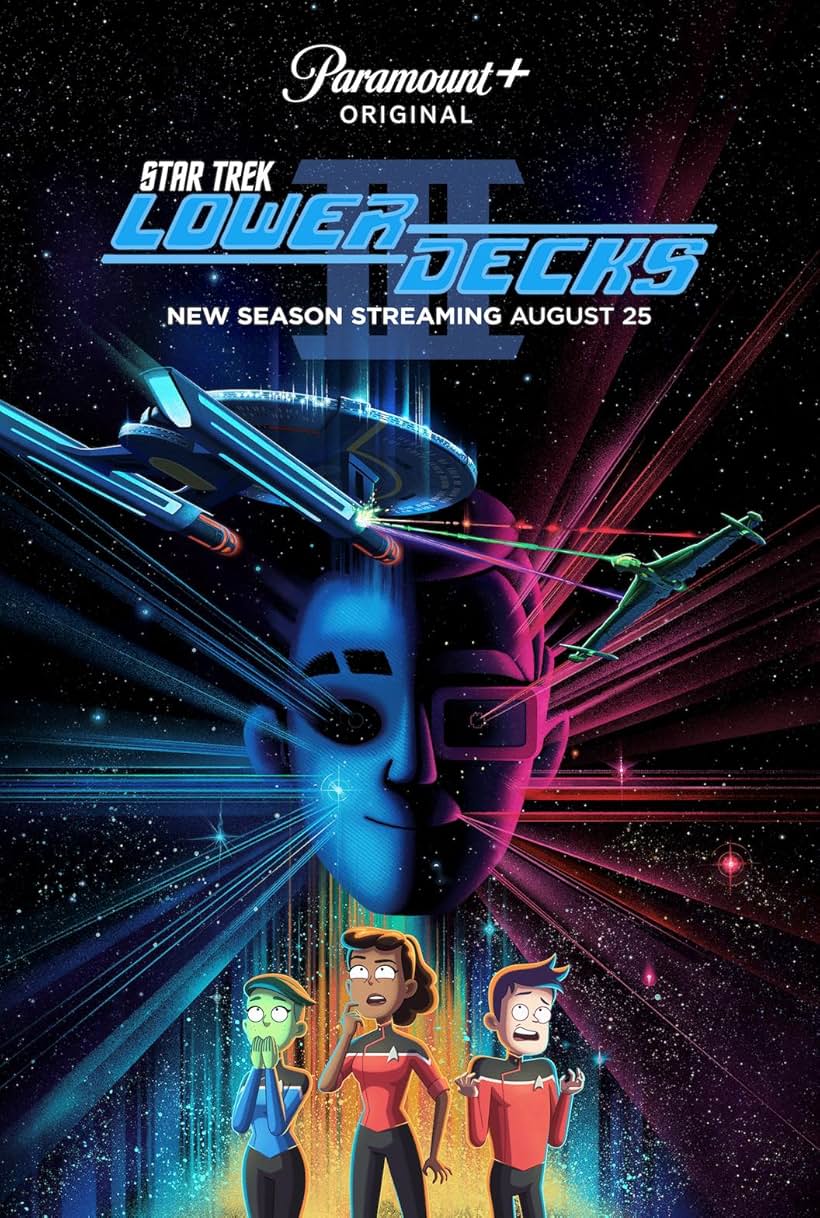 Noël Wells, Jack Quaid, and Tawny Newsome in Star Trek: Lower Decks (2020)