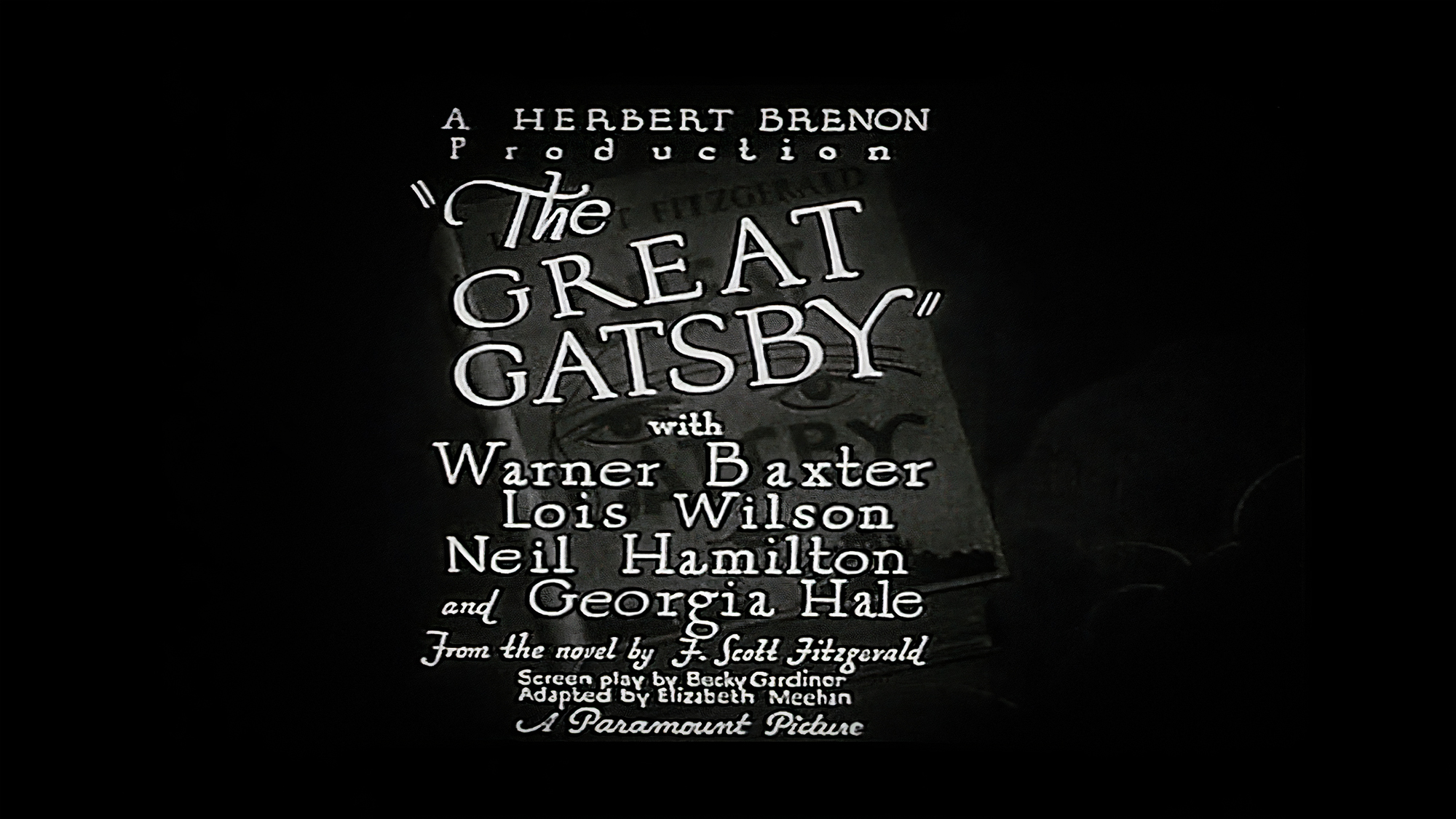 The Great Gatsby (1926)