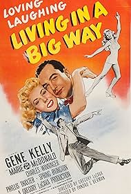 Gene Kelly and Marie McDonald in Living in a Big Way (1947)