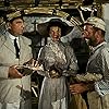 Humphrey Bogart, Katharine Hepburn, and Robert Morley in The African Queen (1951)