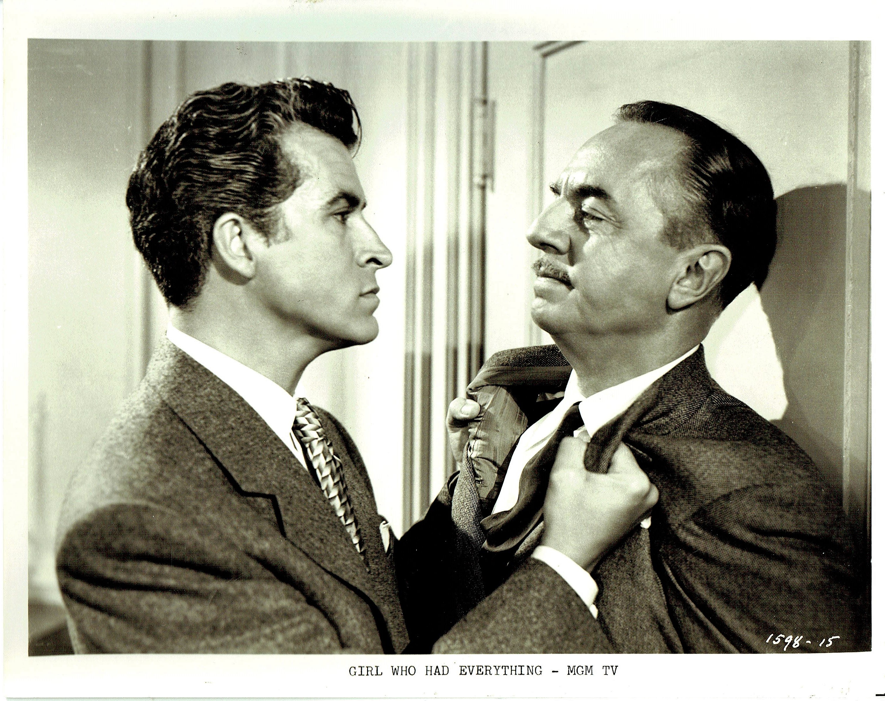 William Powell and Fernando Lamas in The Girl Who Had Everything (1953)