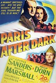 George Sanders, Philip Dorn, and Brenda Marshall in Paris After Dark (1943)