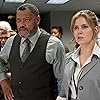 Laurence Fishburne and Amy Adams in Man of Steel (2013)