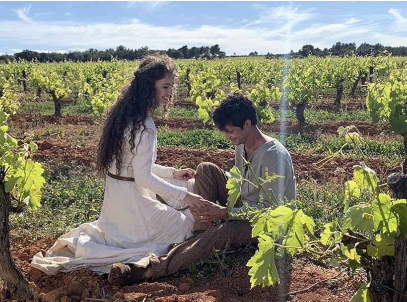 Gabriela Andrada and David Solans in Heirs to the Land (2022)