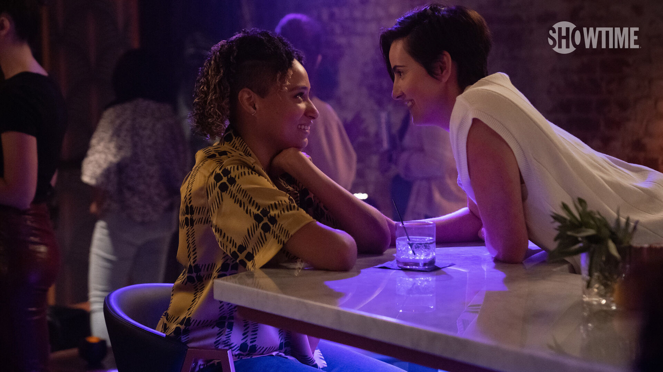 Rosanny Zayas and Jacqueline Toboni in Locked Out (2022)