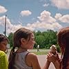 Brooklynn Prince, Valeria Cotto, and Christopher Rivera in The Florida Project (2017)