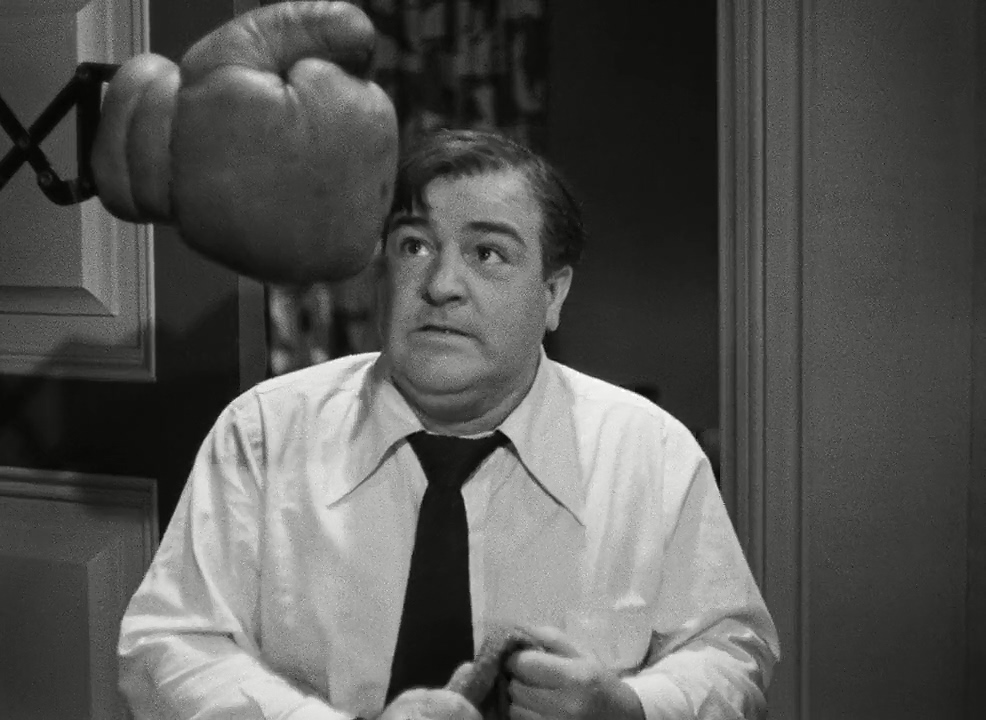 Lou Costello in Bud Abbott Lou Costello Meet the Killer Boris Karloff (1949)