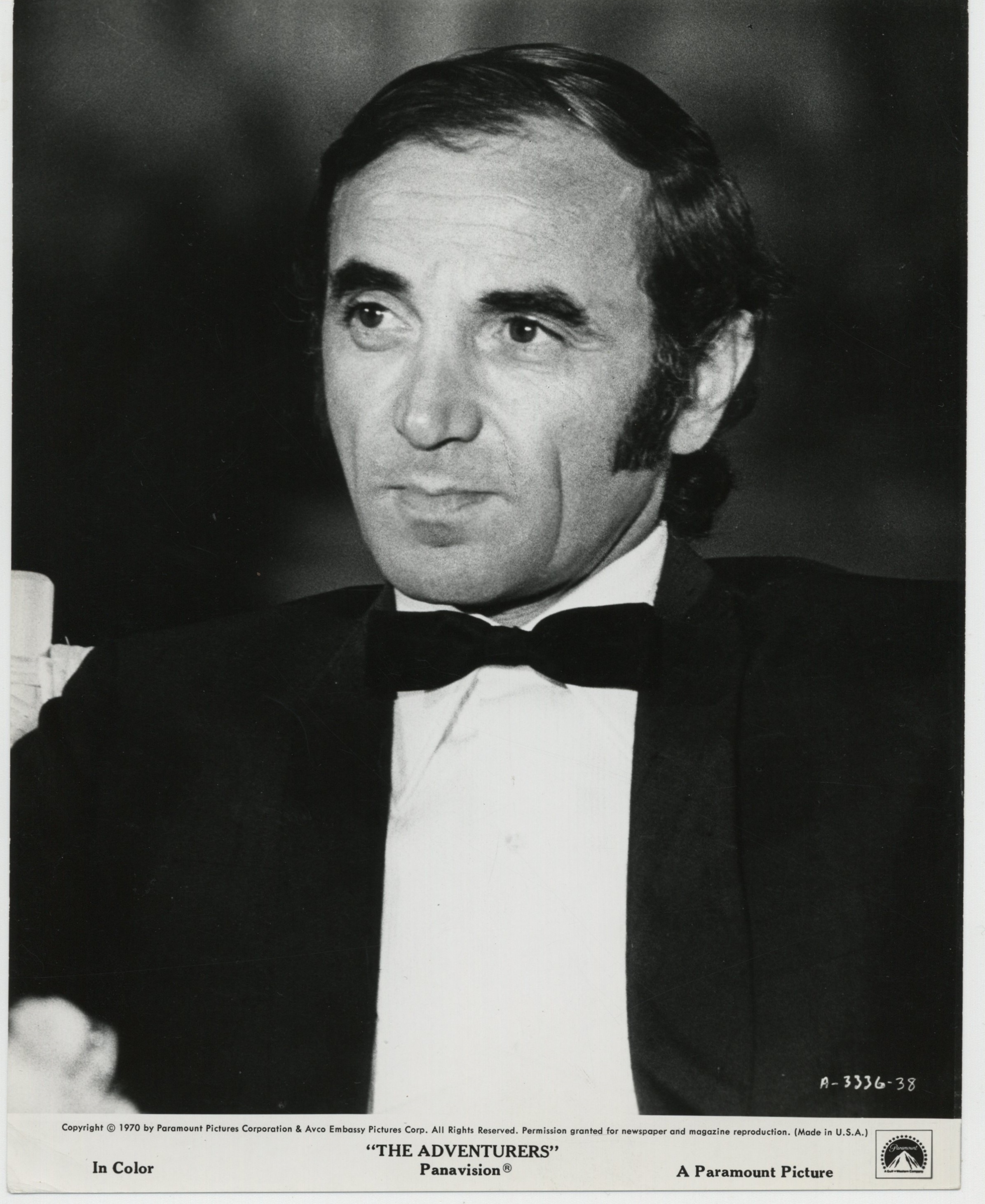 Charles Aznavour in The Adventurers (1970)