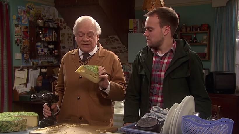 David Jason and James Baxter in Still Open All Hours (2013)