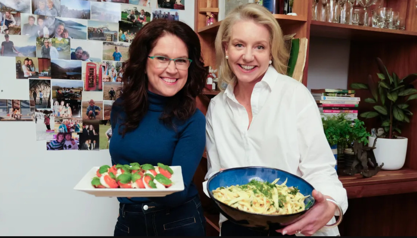 Annabel Crabb and Bridget McKenzie in Kitchen Cabinet (2012)