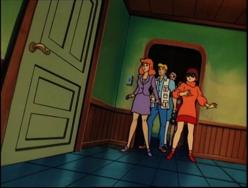 Adrienne Barbeau, Mary Kay Bergman, Tara Strong, B.J. Ward, and Frank Welker in Scooby-Doo on Zombie Island (1998)