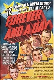 Brian Aherne, Charles Laughton, Ray Milland, Herbert Marshall, Robert Cummings, Ida Lupino, Anna Neagle, and Merle Oberon in Forever and a Day (1943)