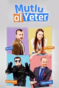 Ertan Saban, Öner Erkan, Ali Atay, and Asli Enver in Mutlu Ol Yeter (2015)