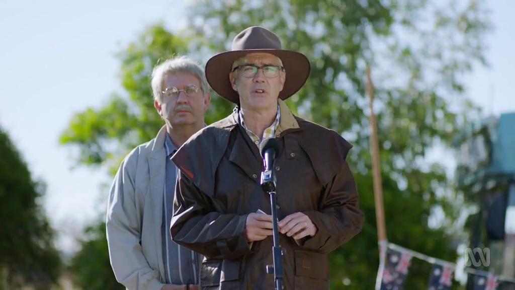 Shaun Micallef in The Ex-PM (2015)