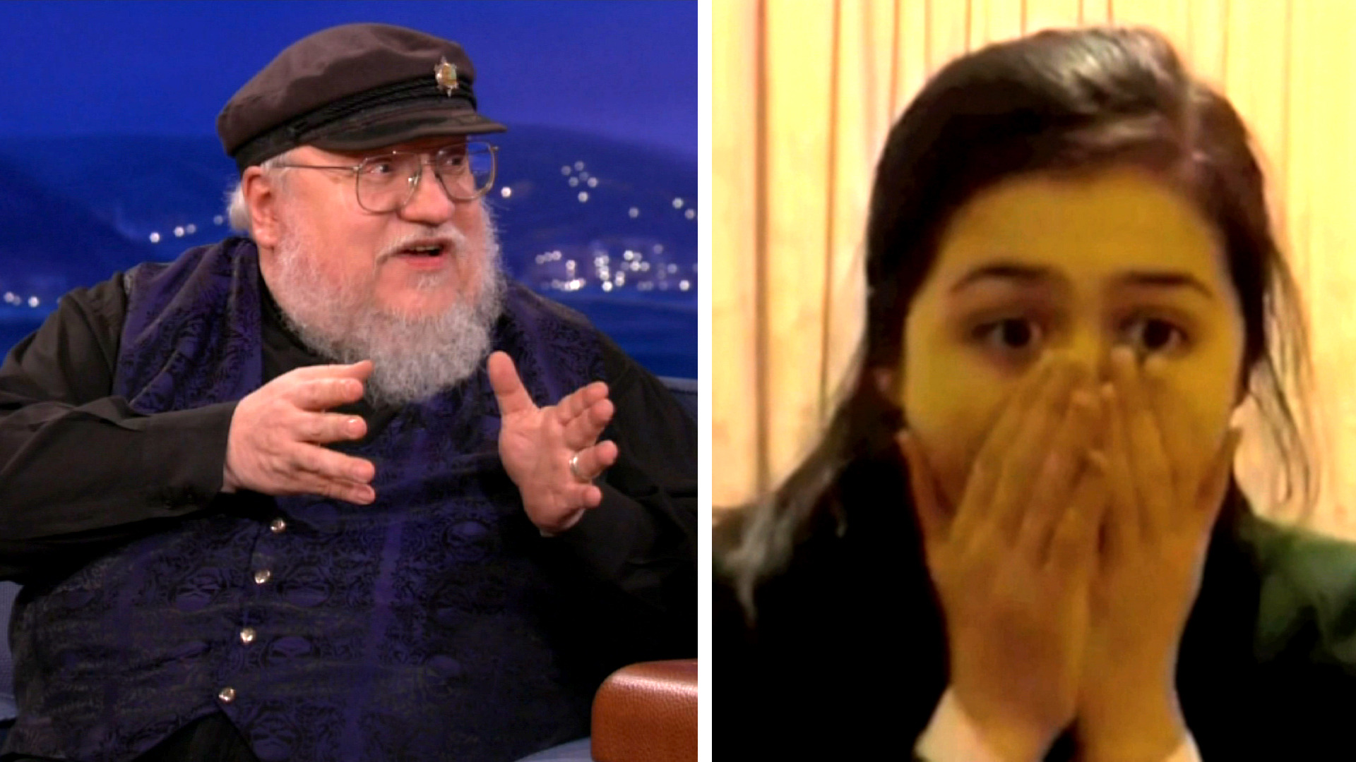 George R.R. Martin in Conan (2010)