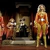 Claudette Nevins, Deidre Hall, Jacquelyn Hyde, and Judy Strangis in Electra Woman and Dyna Girl (1976)