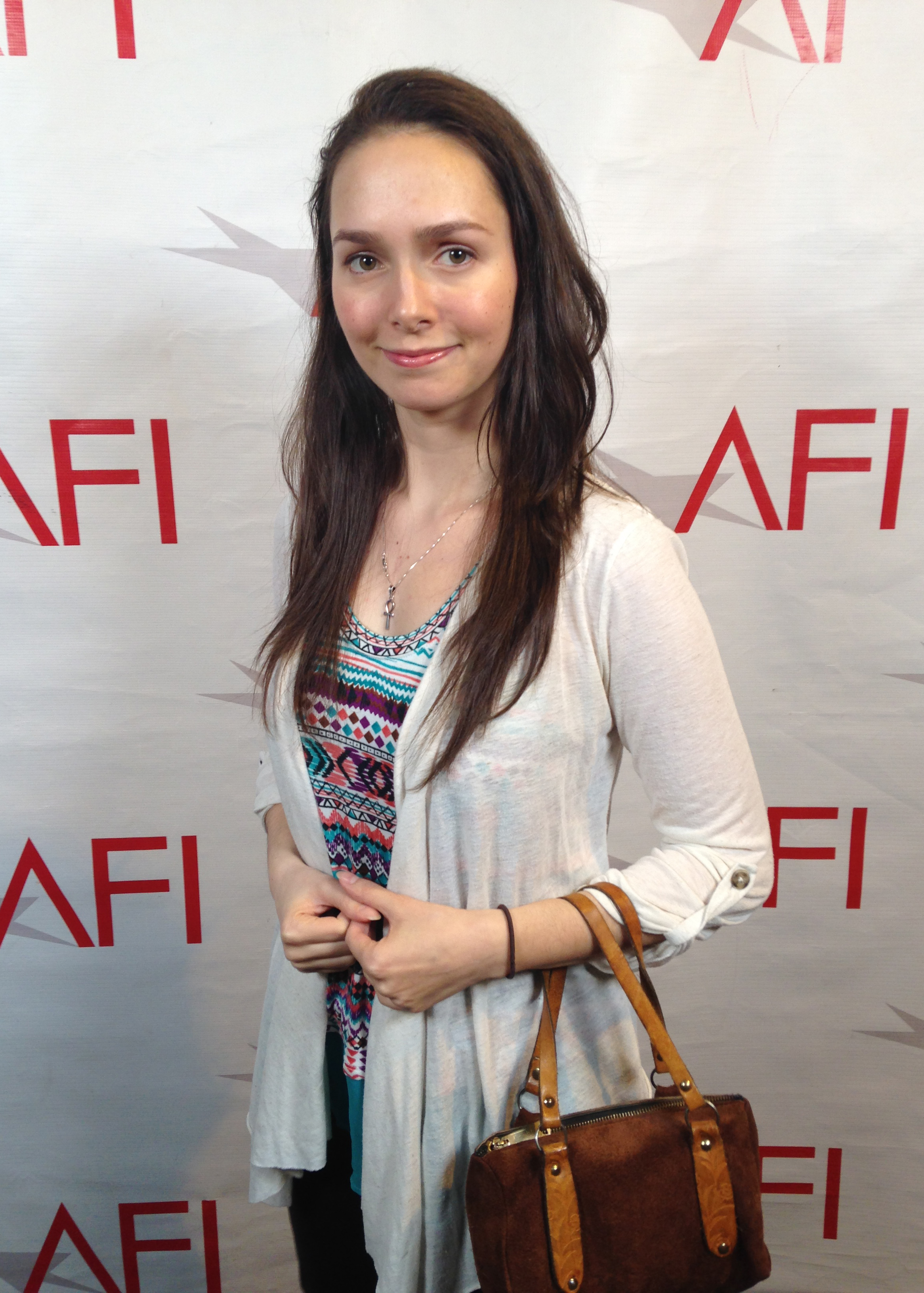 Angelica Olson at the premiere of "Ordinary Dream".