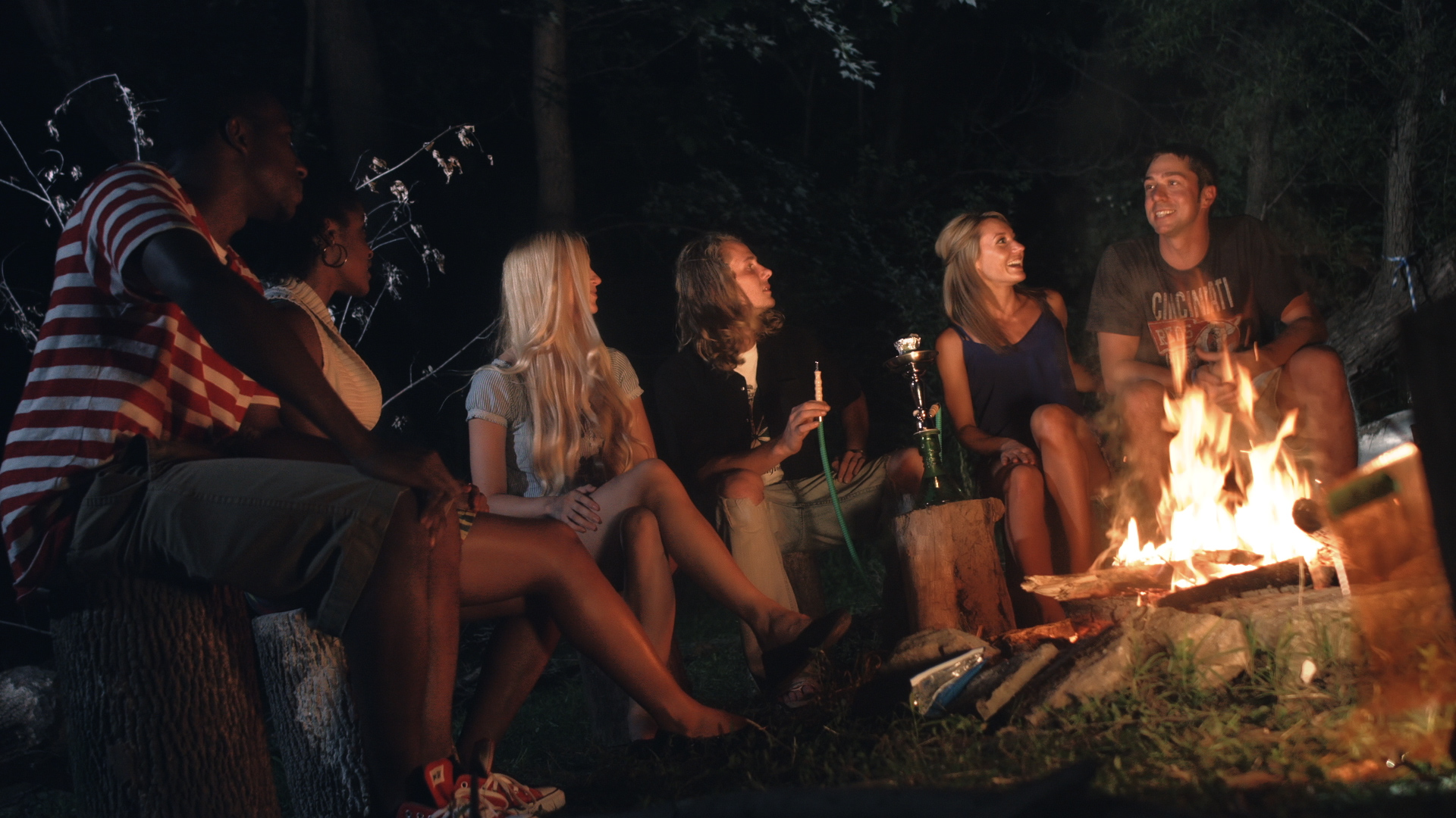 Keilah Jude, Shyra Thomas, Nate James, Hilary Davis, Drew Davis, and Chip Mittler in Tales from the Blood Fairies (2015)