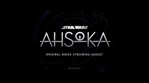 Set after the fall of the Empire, "Ahsoka" follows the former Jedi knight Ahsoka Tano as she investigates an emerging threat to a vulnerable galaxy.  The teaser trailer and poster are available to download.  Streaming August 2023 on Disney+