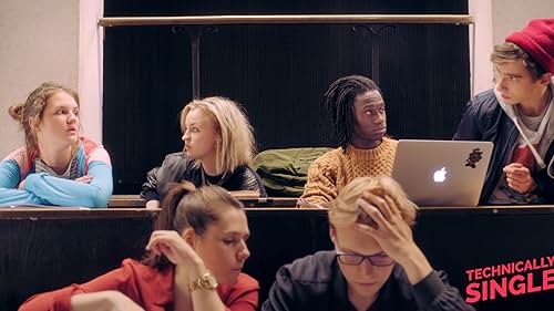 Alina Stiegler, Eugene Boateng, Sarah Mahita, and Sebastian Schneider in Technically Single (2018)