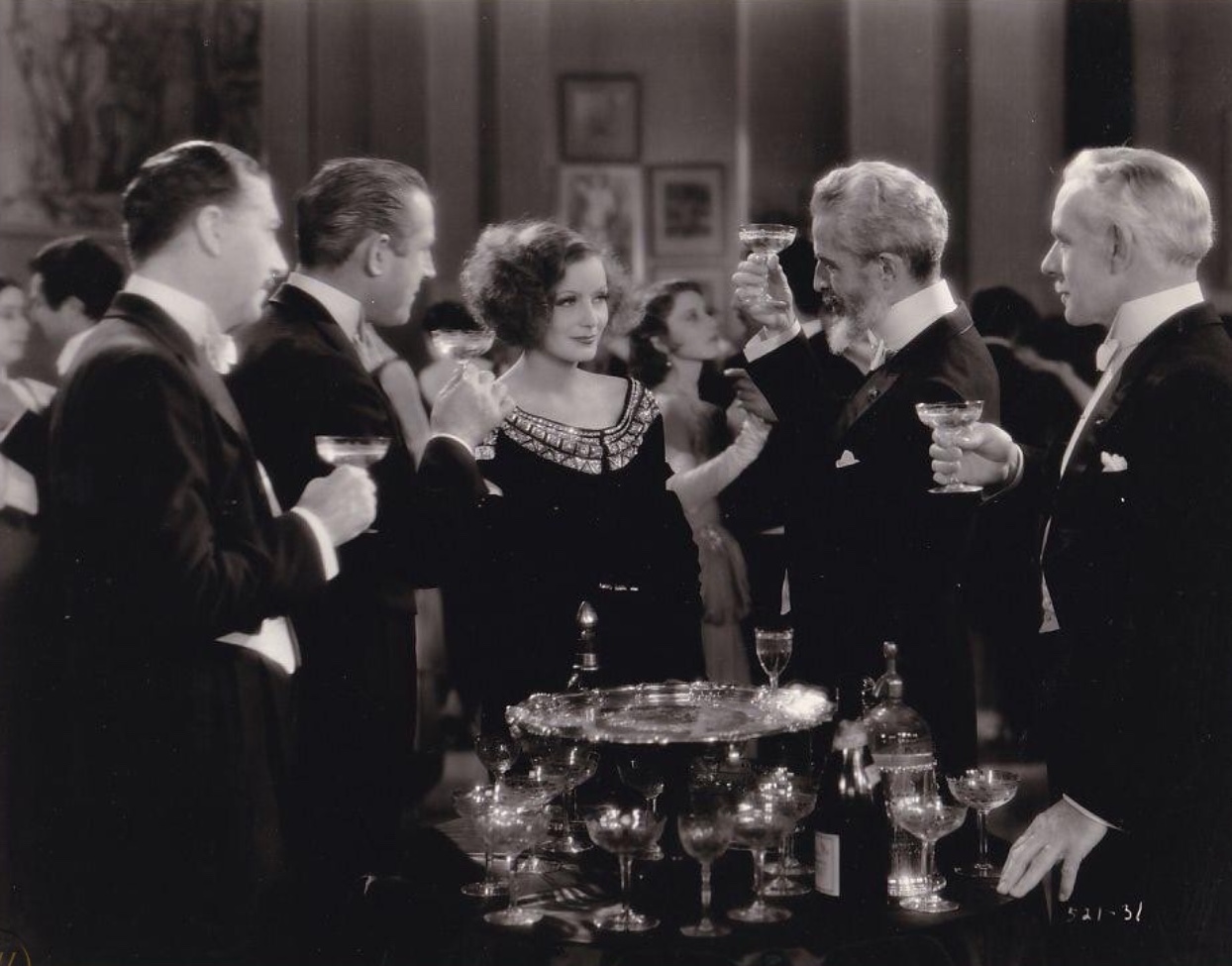 Greta Garbo, John Miljan, Lewis Stone, and Richard Tucker in Inspiration (1931)