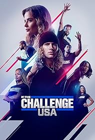 Cassidy Clark, Jonna Mannion, Johnny 'Bananas' Devenanzio, Cory Wharton, Tiffany Mitchell, Desi Williams, Josh Martinez, and Tyler Crispen in The Challenge: USA (2022)